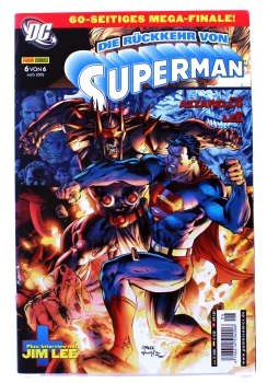 DC Comics Die Rückkehr von Superman Comic Nr. 6: Für das Morgen Teil 11 und 12 von Panini